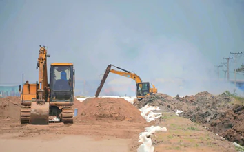 Nâng công suất mỏ, bù đắp nguồn vật liệu thi công cao tốc Châu Đốc - Cần Thơ - Sóc Trăng