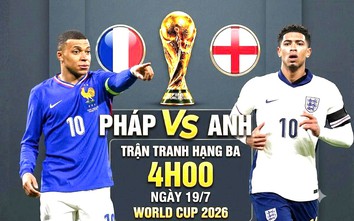 Nhận định, dự đoán tỷ số Pháp vs Anh (4h ngày 19/7), tranh hạng ba World Cup 2026