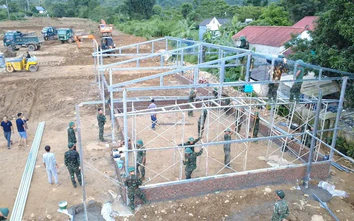 Lai Châu: Thần tốc xây dựng khu tái định cư cho người dân Mường Than