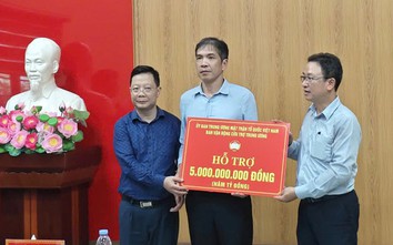 MTTQ Việt Nam phân bổ 5 tỷ đồng hỗ trợ Lai Châu khắc phục hậu quả mưa lũ