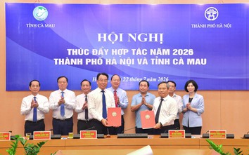 Thúc đẩy hợp tác toàn diện trên các lĩnh vực giữa thành phố Hà Nội và tỉnh Cà Mau