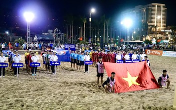 Hơn 230 vận động viên tranh tài tại Giải Bóng đá bãi biển Vô địch quốc gia 2026