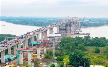 Sôi động công trường thi đua 180 ngày đêm hoàn thành mở rộng cao tốc TP.HCM - Long Thành