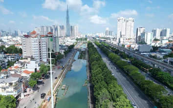 Cận cảnh rạch Đá Đỏ nối sông Sài Gòn đang đổi diện mạo sau nhiều năm ô nhiễm