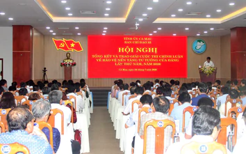 Cà Mau: Gần 2.500 tác phẩm tham dự cuộc thi bảo vệ nền tảng tư tưởng của Đảng