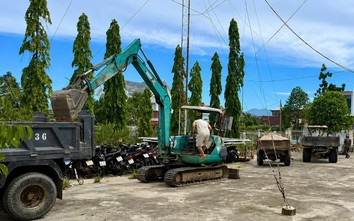 Phát hiện vụ khai thác cát trái phép ở Khánh Hòa, tạm giữ 3 phương tiện 