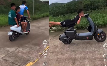 Quảng Ninh: Xử lý nhóm thiếu niên đi xe máy điện vi phạm sau clip lan truyền trên mạng