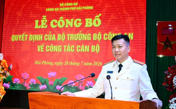 Tân Phó giám đốc Công an Hải Phòng được biệt phái đến Văn phòng Thành ủy