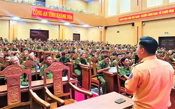 Khánh Hòa: Hơn 500 thành viên lực lượng an ninh cơ sở tập huấn nghiệp vụ bảo đảm ATGT