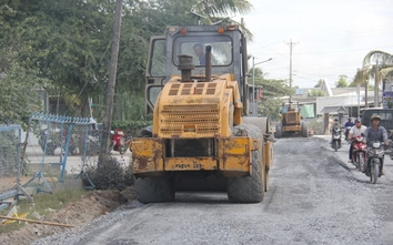 Dự án sửa chữa nâng cấp QL30 đi cửa khẩu Dinh Bà đang thi công ra sao?