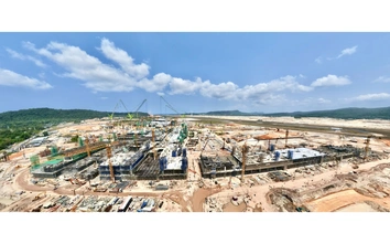 3.600 kỹ sư, công nhân đẩy nhanh tiến độ mở rộng Cảng Hàng không quốc tế Phú Quốc