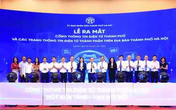 Hà Nội ra mắt Cổng thông tin điện tử thành phố và hệ thống 140 trang thông tin điện tử