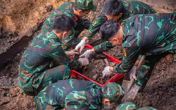 Toàn cảnh hơn một tháng tìm kiếm, quy tập hài cốt liệt sĩ ở Công viên Lê Thị Riêng