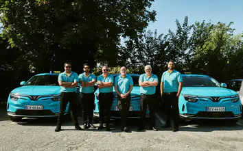 Green SM ra mắt dịch vụ taxi điện tại châu Âu