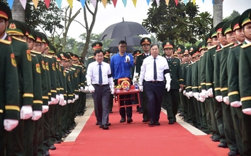 Tây Ninh tổ chức truy điệu, an táng 173 hài cốt liệt sĩ hồi hương từ Campuchia
