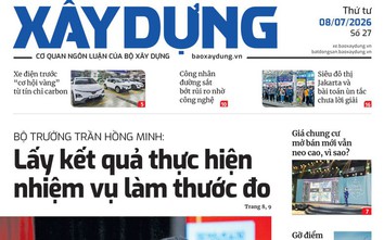 Tin mới nhất, hay nhất trên Báo Xây dựng ngày 8/7/2026