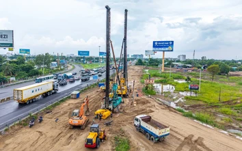 Vướng mặt bằng, dự án mở rộng cao tốc TP.HCM - Trung Lương - Mỹ Thuận thi công cầm chừng