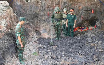 TP.HCM: Tiếp tục phát hiện thêm 5 bộ hài cốt liệt sĩ trong rãnh chôn tập thể