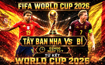 Nhận định, dự đoán tỷ số Tây Ban Nha vs Bỉ (2h ngày 11/7), tứ kết World Cup 2026