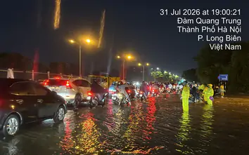 Hà Nội lý giải nguyên nhân 2 điểm ngập cục bộ sau mưa lớn