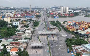 Bắt đầu tháo dỡ trạm thu phí cầu Đồng Nai, vẫn duy trì 4 làn xe trên QL1