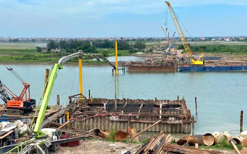 Gỡ "nút thắt" hơn 9 triệu m³ cát cho cao tốc Ninh Bình - Hải Phòng