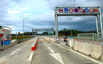 5 tuyến cao tốc Bắc - Nam từ Quảng Ngãi đến Nha Trang bắt đầu thu phí từ 14/8