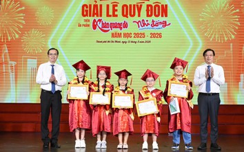 Giải Lê Quý Đôn: Vinh danh 120 học sinh xuất sắc năm học 2025 - 2026
