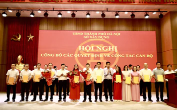 Sở Xây dựng Hà Nội kiện toàn bộ máy, tăng tốc vận hành theo cơ cấu mới
