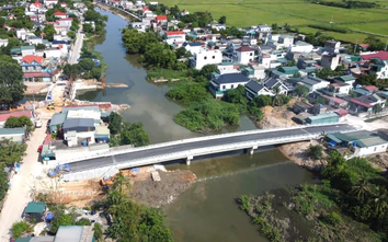 Thanh Hoá: Dự án 700 tỷ đồng đã cơ bản hoàn thành các hạng mục tiêu thoát lũ