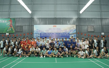Sôi động giải cầu lông Tekla Việt Nam 2026 tại Hà Nội
