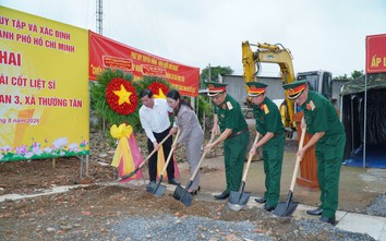 TP.HCM: Triển khai tìm kiếm hài cốt liệt sĩ tại khu mộ tập thể ở Thường Tân