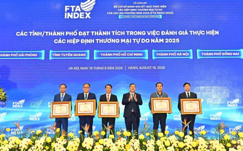 Hải Phòng thuộc nhóm 5 địa phương dẫn đầu về FTA Index 2025