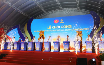 Nghệ An khởi công tổ hợp nhà ở, thương mại dịch vụ hơn 8.700 tỷ đồng tại trung tâm Vinh
