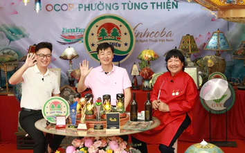 Chủ tịch xã, phường lên sóng quảng bá sản phẩm OCOP