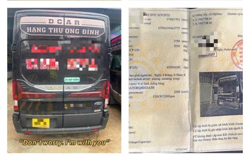 Lâm Đồng: CSGT xử lý trường hợp tài xế lái xe quá giờ quy định