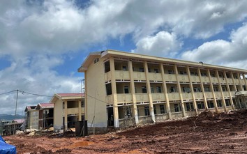 Gia Lai: Mưa lớn liên tục, nhiều trường nội trú biên giới chậm tiến độ