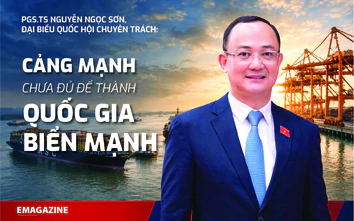 Cảng mạnh chưa đủ để thành quốc gia biển mạnh