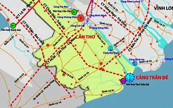 Đề nghị đầu tư tuyến đường sắt chuyên dụng 80km kết nối TP Cần Thơ với cảng Trần Đề