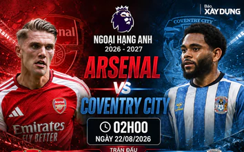 Nhận định Arsenal vs Coventry City (2h00 ngày 22/8), Ngoại hạng Anh 2026-2027