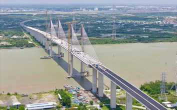 TP.HCM - Đồng Nai: Cầu Phước Khánh bắc qua sông Lòng Tàu đã liền một dải