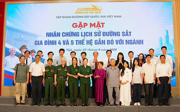 Đường sắt tri ân những thế hệ cán bộ, nhân viên dựng xây truyền thống