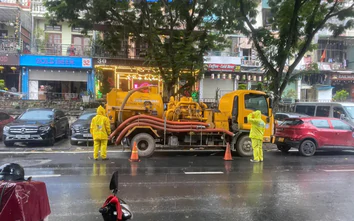 Hà Nội mưa tới 136mm, nhiều điểm từng úng ngập không tái diễn