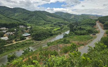 Cận cảnh 15km tuyến nối hai nhánh đường Hồ Chí Minh đang thi công ở Quảng Trị