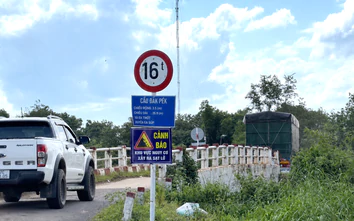 Đắk Lắk: Cầu Đắk Pék nứt gãy, nguy cơ mất an toàn cần sớm kiểm định, sửa chữa