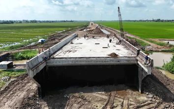 Gỡ nút thắt vật liệu, xử lý nhà thầu chậm tiến độ cao tốc Châu Đốc - Cần Thơ - Sóc Trăng