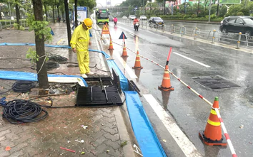Hà Nội tiếp tục mưa lớn trong đêm, ghi nhận một số điểm ngập nhẹ