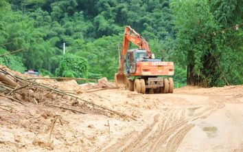 Thanh Hóa: Các tuyến quốc lộ bị sạt lở do mưa lớn hiện ra sao?