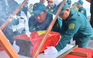 Khánh Hòa: Tìm thấy 13 hài cốt liệt sĩ tại Thành cổ Diên Khánh