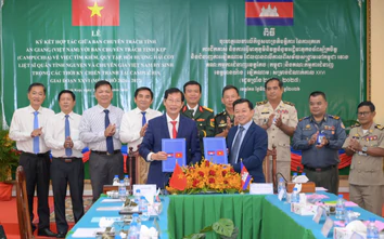 An Giang ký kết hợp tác tìm kiếm, quy tập hài cốt liệt sĩ trên đất Campuchia